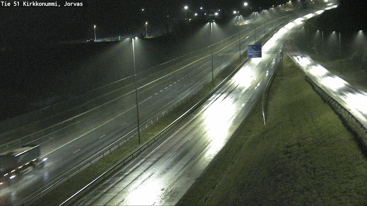 Weather Camera Image Väg 51 Kyrkslätt, Jorvas, Kirkkonummi, Uusimaa