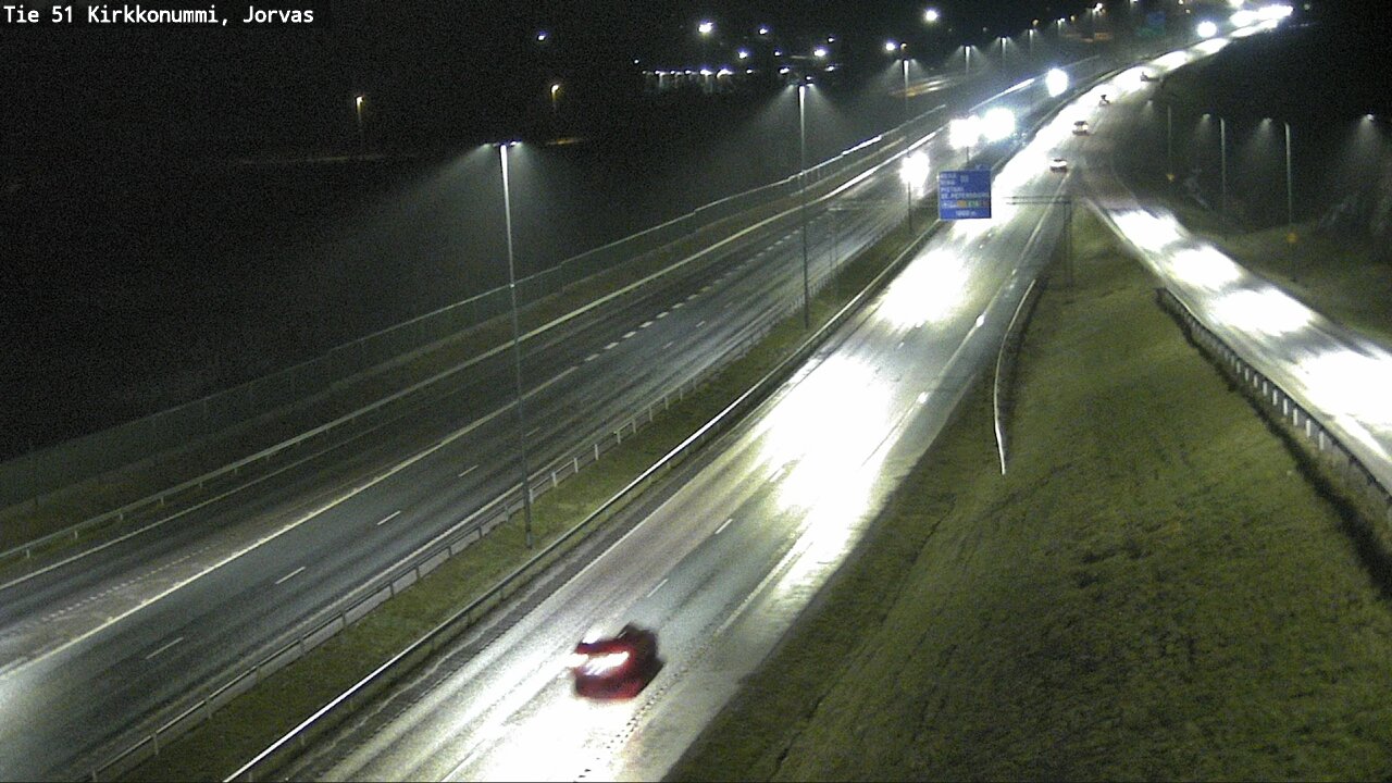 Weather Camera Image Road 51 Kirkkonummi, Jorvas, Kirkkonummi, Uusimaa