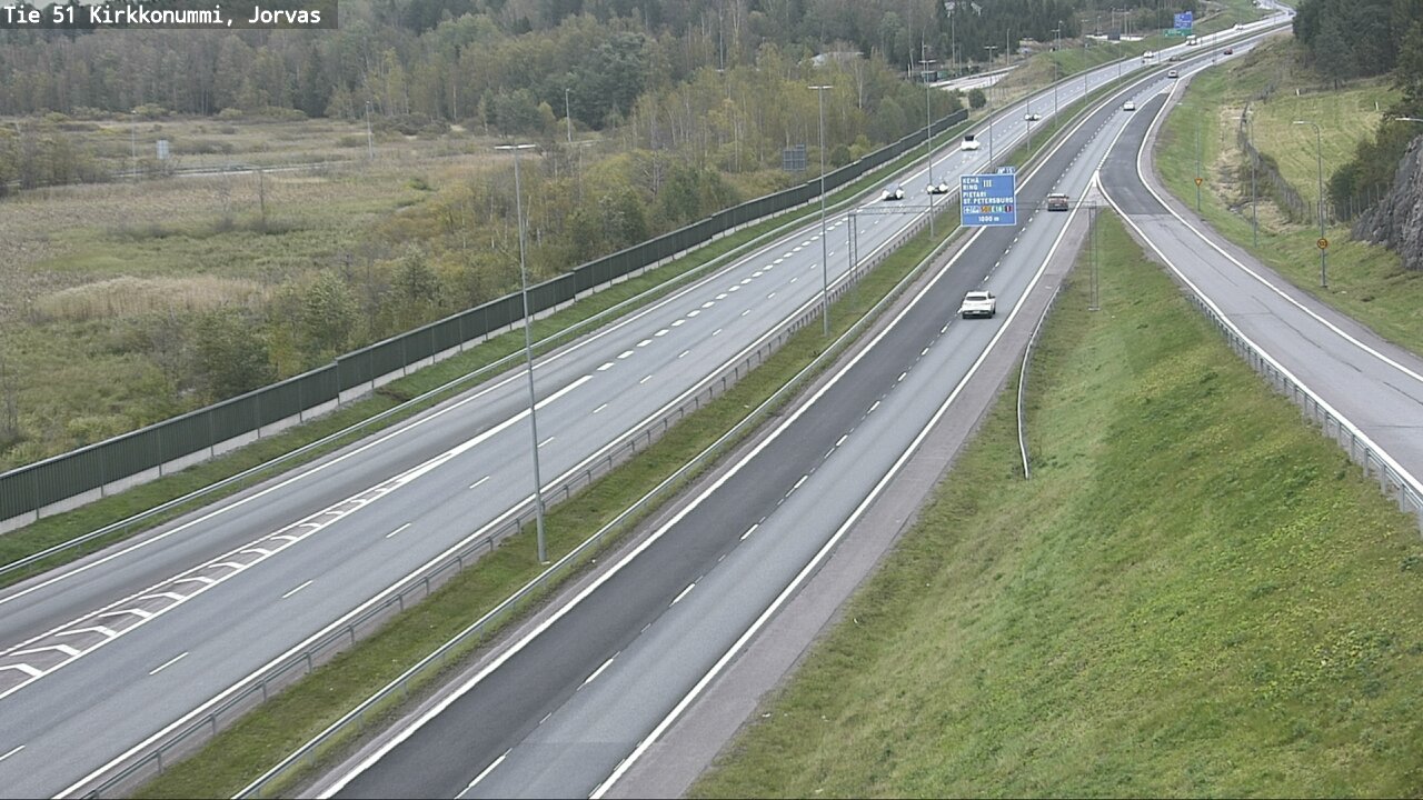 Kelikamerat Kuva Tie 51 Kirkkonummi, Jorvas, Kirkkonummi, Uusimaa
