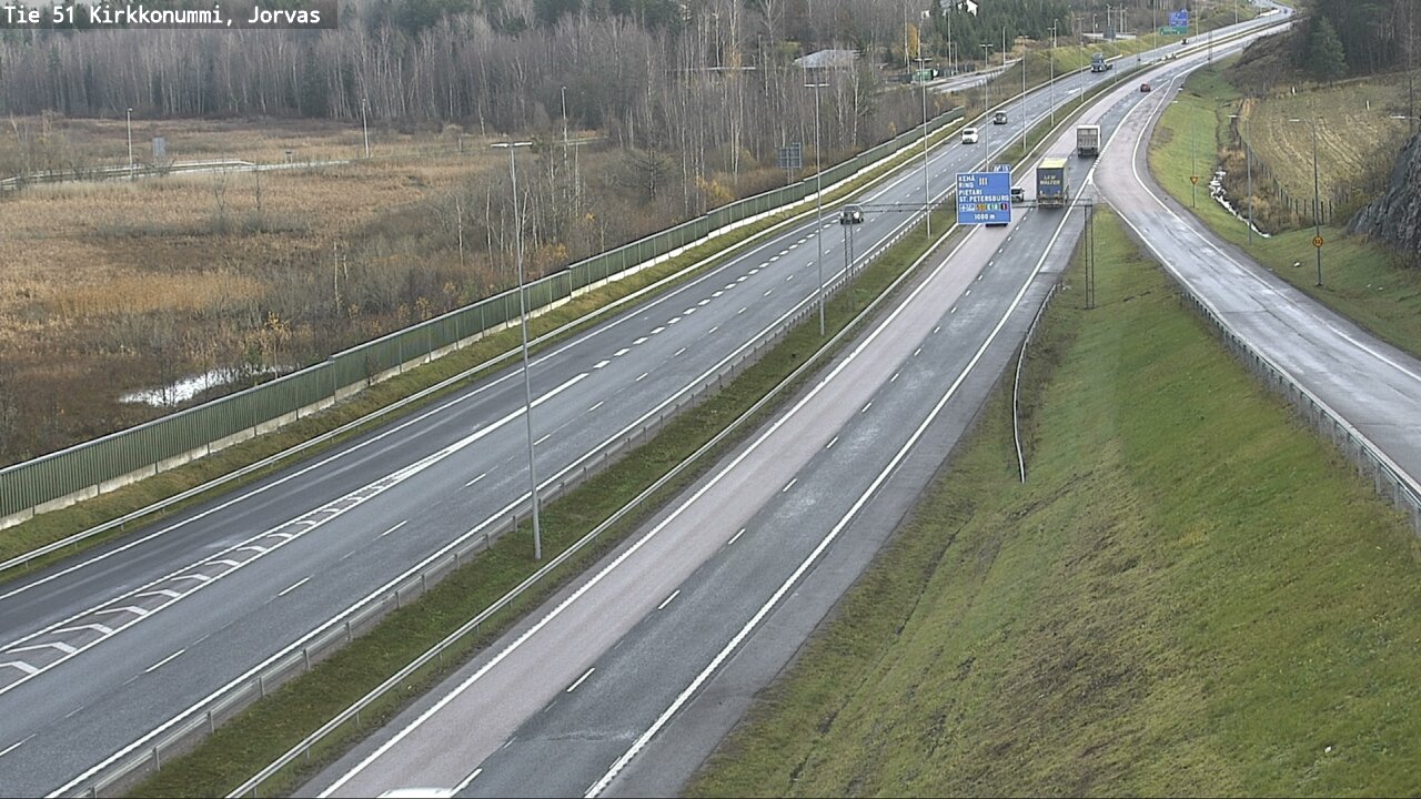 Kelikamerat Kuva Tie 51 Kirkkonummi, Jorvas, Kirkkonummi, Uusimaa