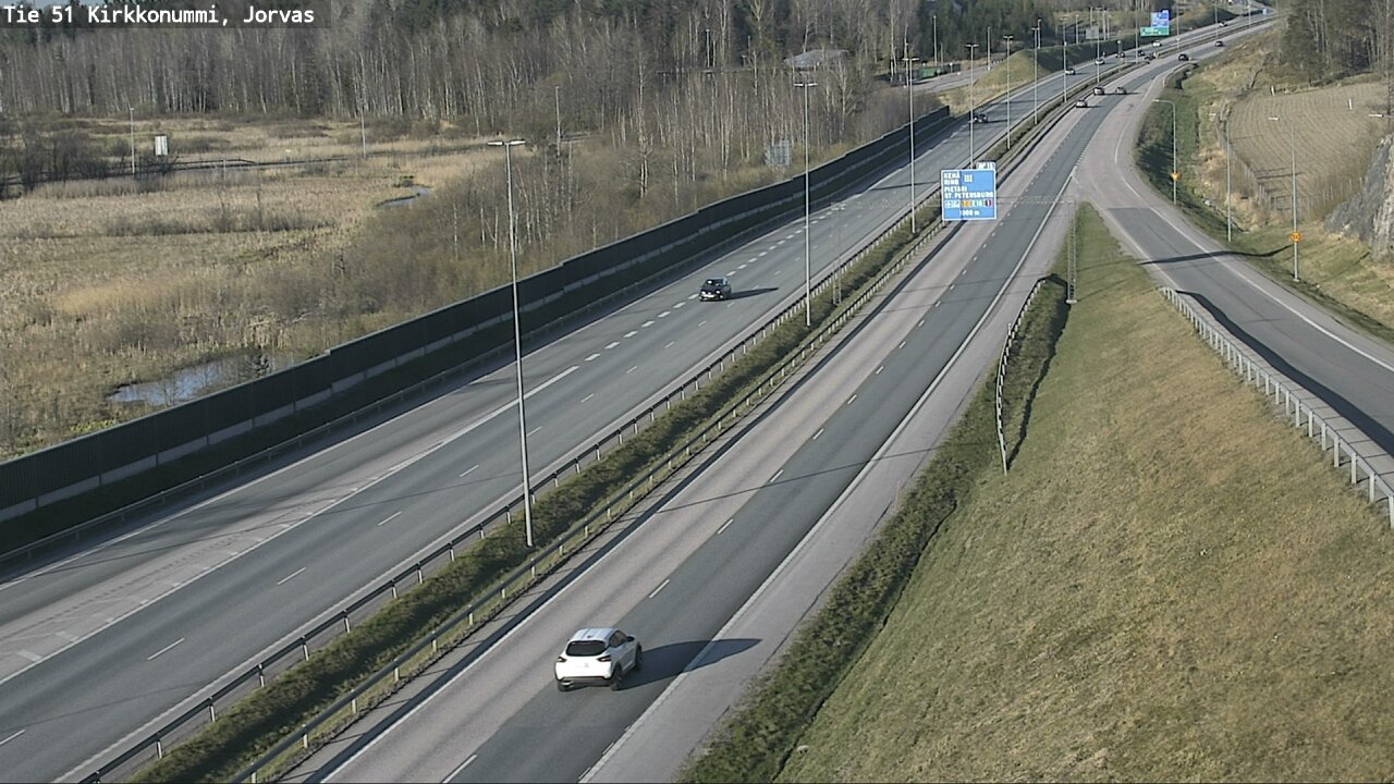 Kelikamerat Kuva Tie 51 Kirkkonummi, Jorvas, Kirkkonummi, Uusimaa
