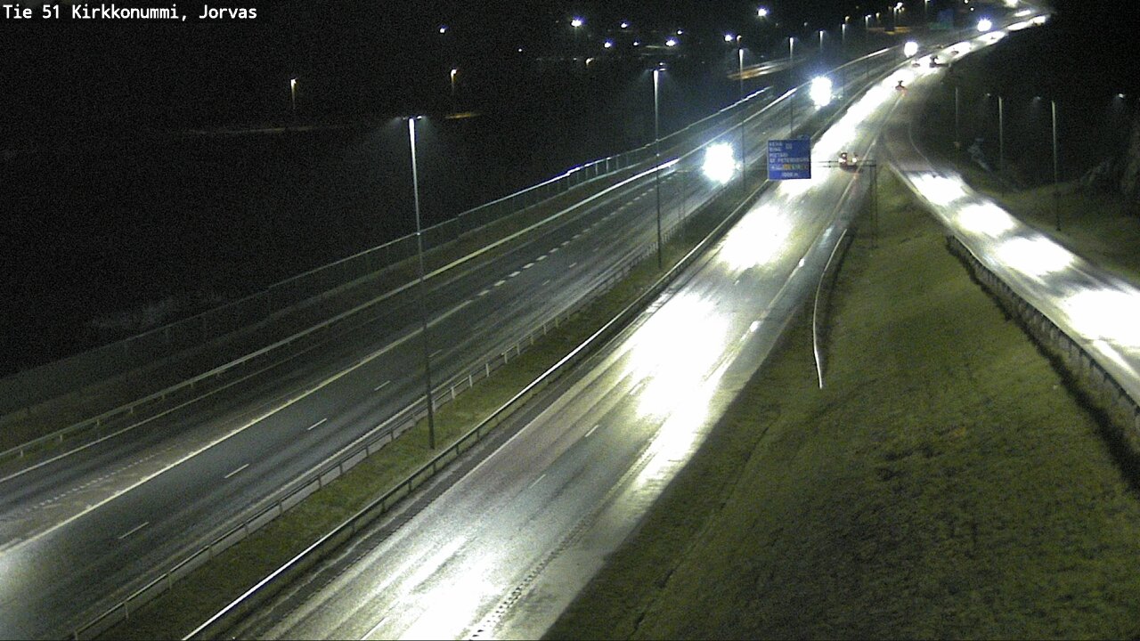 Weather Camera Image Road 51 Kirkkonummi, Jorvas, Kirkkonummi, Uusimaa