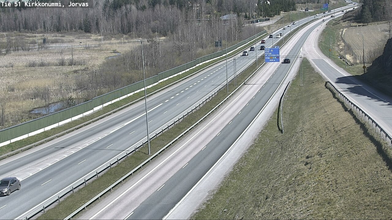 Kelikamerat Kuva Tie 51 Kirkkonummi, Jorvas, Kirkkonummi, Uusimaa
