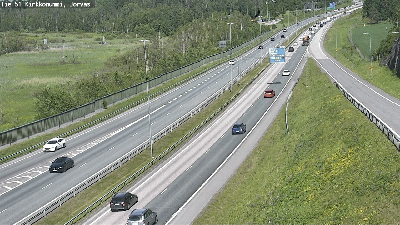 Kelikamerat Kuva Tie 51 Kirkkonummi, Jorvas, Kirkkonummi, Uusimaa