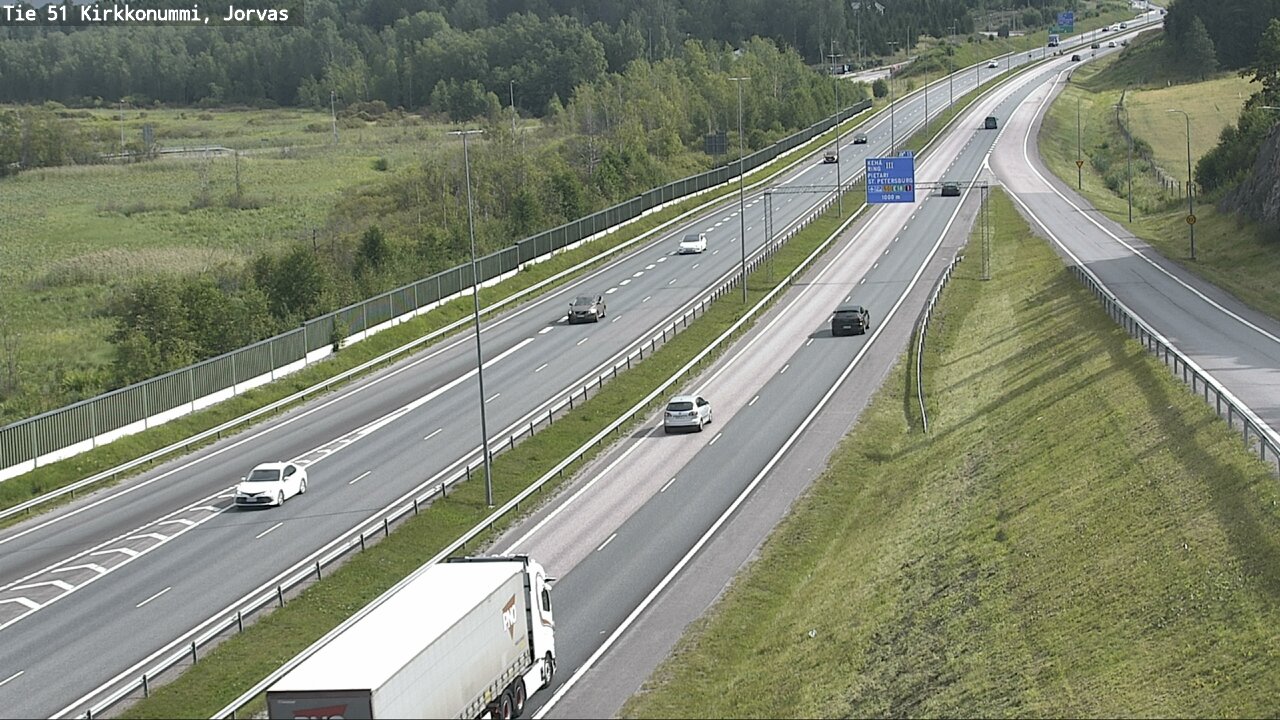 Weather Camera Image Road 51 Kirkkonummi, Jorvas, Kirkkonummi, Uusimaa