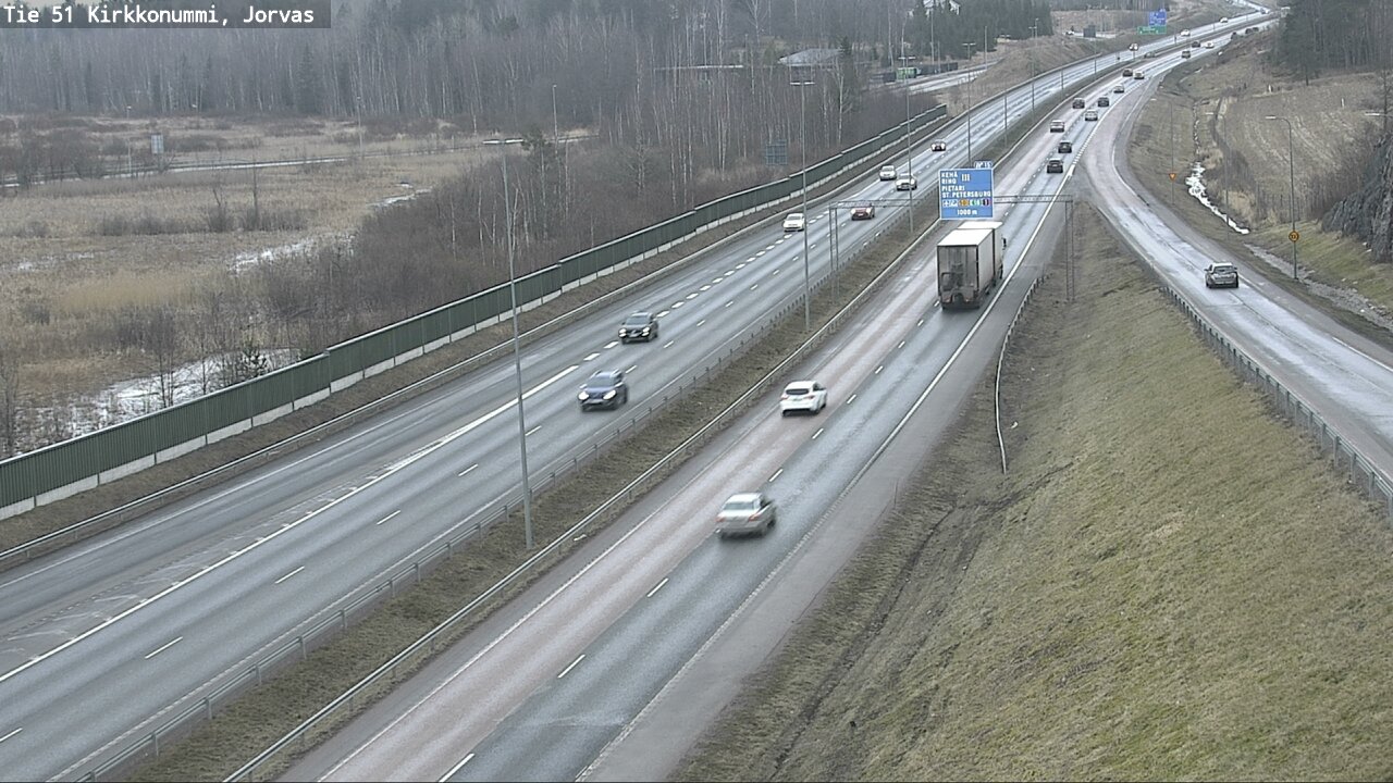 Kelikamerat Kuva Tie 51 Kirkkonummi, Jorvas, Kirkkonummi, Uusimaa