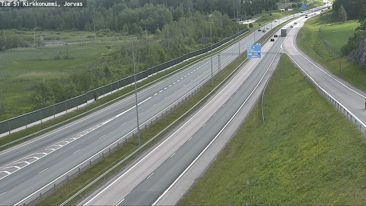 Kelikamerat Kuva Tie 51 Kirkkonummi, Jorvas, Kirkkonummi, Uusimaa