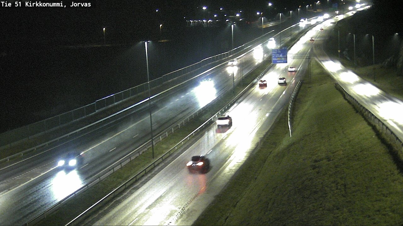 Weather Camera Image Road 51 Kirkkonummi, Jorvas, Kirkkonummi, Uusimaa