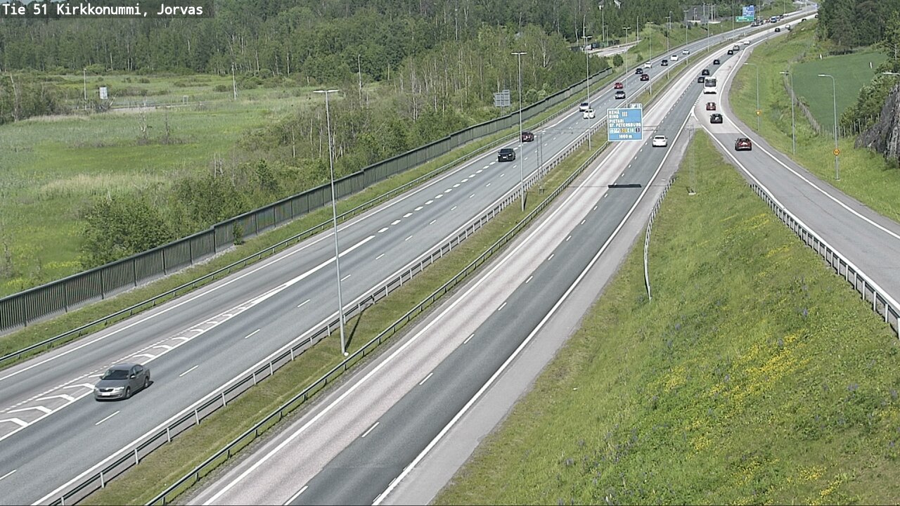 Kelikamerat Kuva Tie 51 Kirkkonummi, Jorvas, Kirkkonummi, Uusimaa