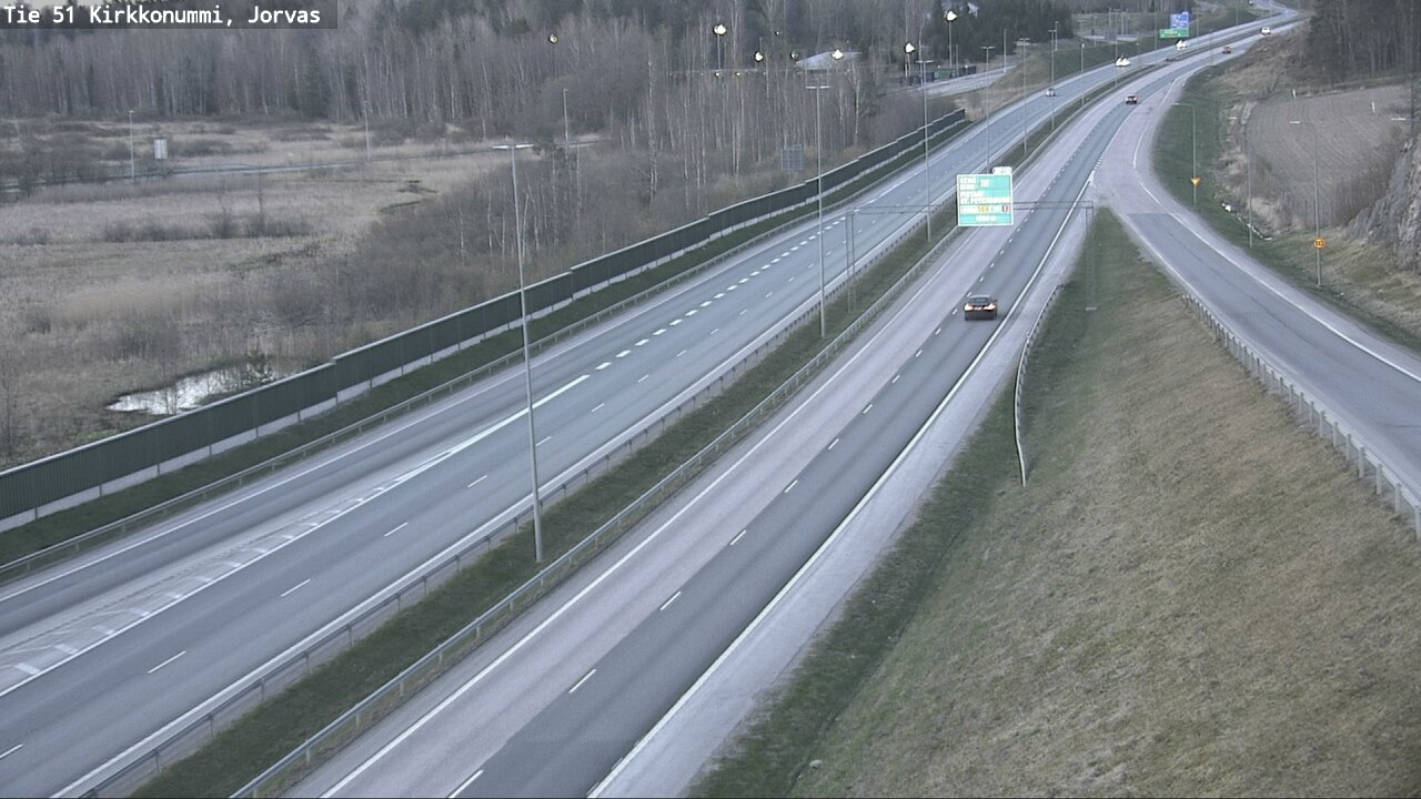 Kelikamerat Kuva Tie 51 Kirkkonummi, Jorvas, Kirkkonummi, Uusimaa