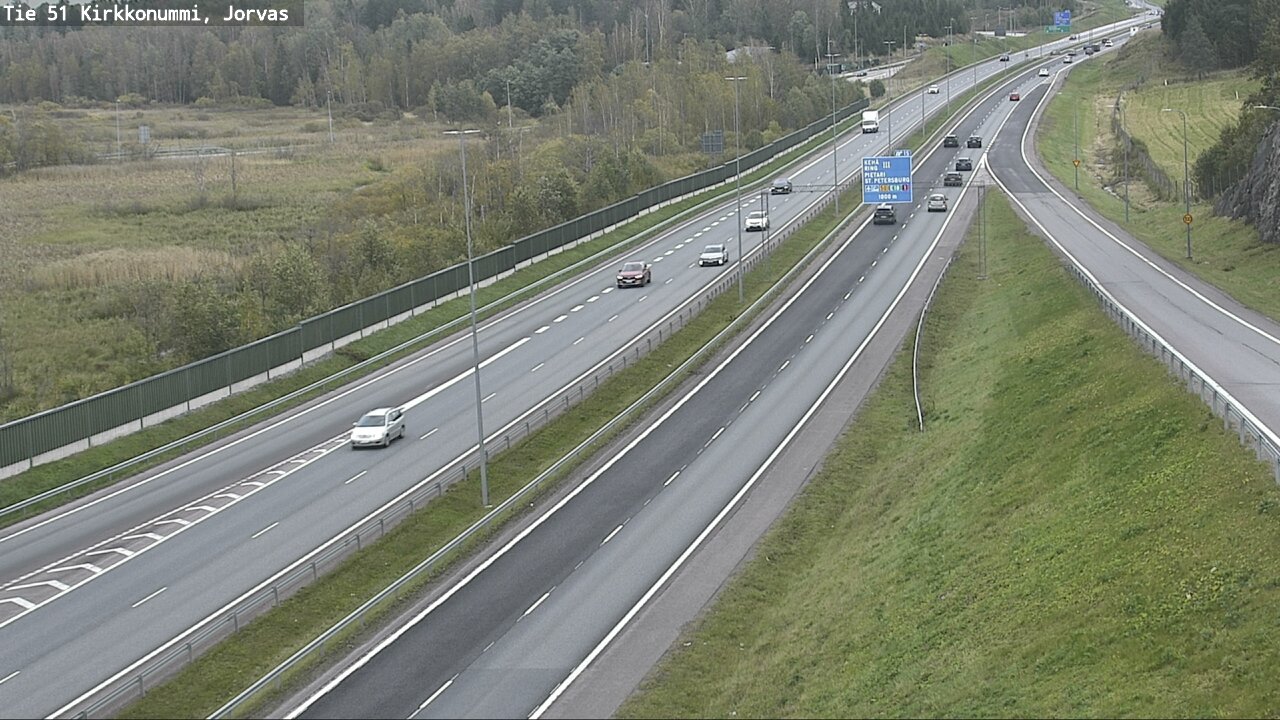 Kelikamerat Kuva Tie 51 Kirkkonummi, Jorvas, Kirkkonummi, Uusimaa