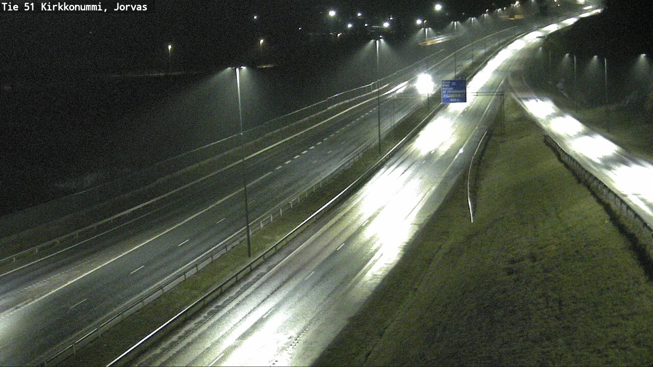 Weather Camera Image Väg 51 Kyrkslätt, Jorvas, Kirkkonummi, Uusimaa