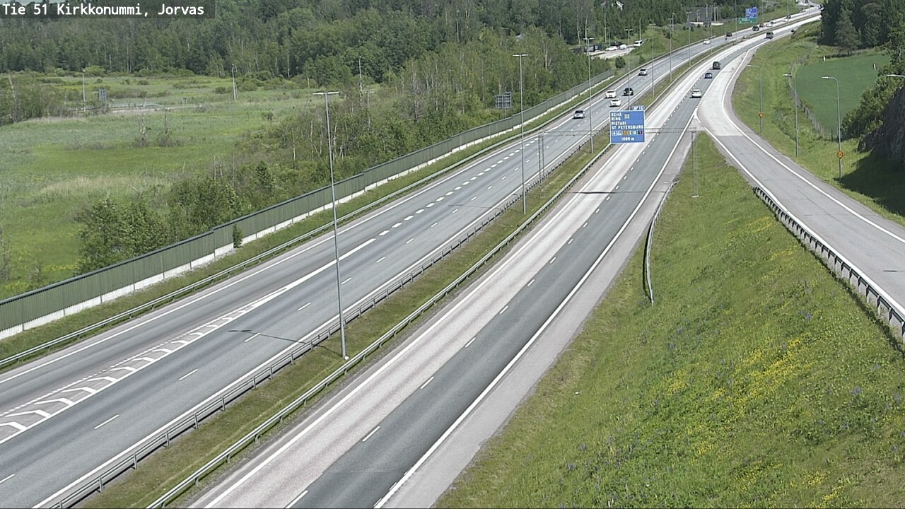 Kelikamerat Kuva Tie 51 Kirkkonummi, Jorvas, Kirkkonummi, Uusimaa