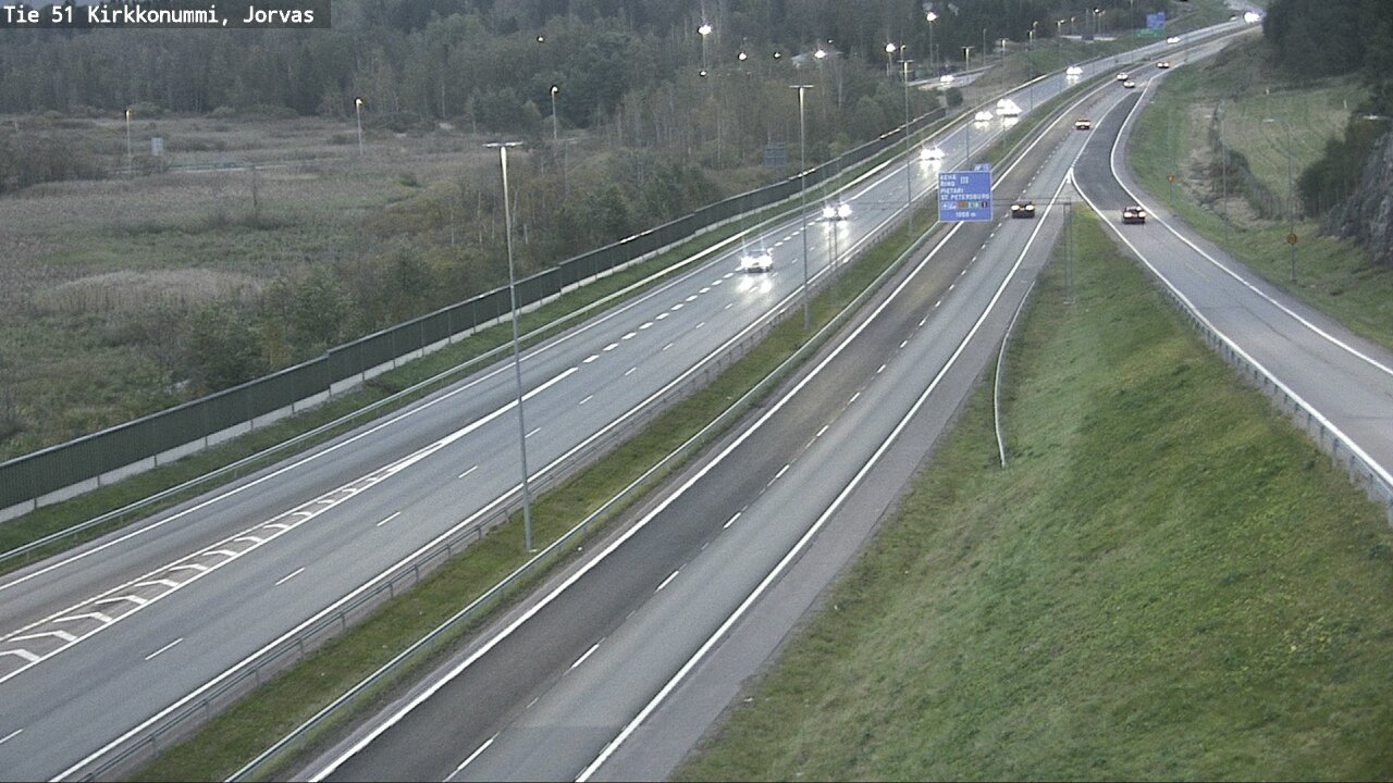 Kelikamerat Kuva Tie 51 Kirkkonummi, Jorvas, Kirkkonummi, Uusimaa