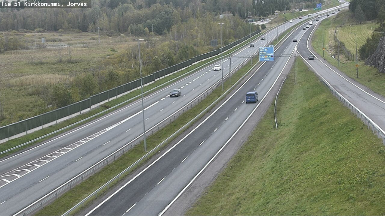 Kelikamerat Kuva Tie 51 Kirkkonummi, Jorvas, Kirkkonummi, Uusimaa