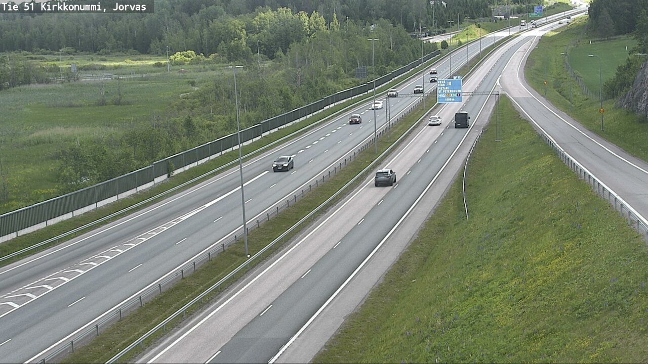 Kelikamerat Kuva Tie 51 Kirkkonummi, Jorvas, Kirkkonummi, Uusimaa