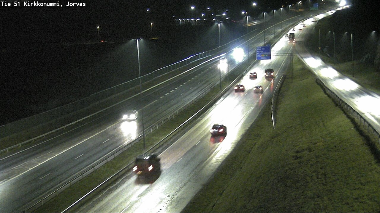 Weather Camera Image Road 51 Kirkkonummi, Jorvas, Kirkkonummi, Uusimaa