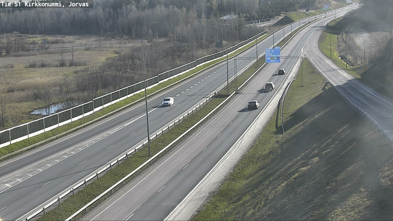 Kelikamerat Kuva Tie 51 Kirkkonummi, Jorvas, Kirkkonummi, Uusimaa