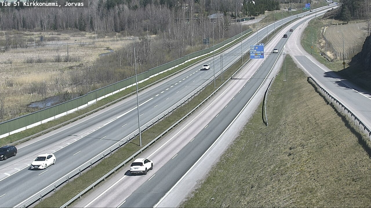 Kelikamerat Kuva Tie 51 Kirkkonummi, Jorvas, Kirkkonummi, Uusimaa