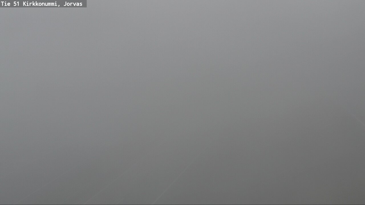 Weather Camera Image Väg 51 Kyrkslätt, Jorvas, Kirkkonummi, Uusimaa