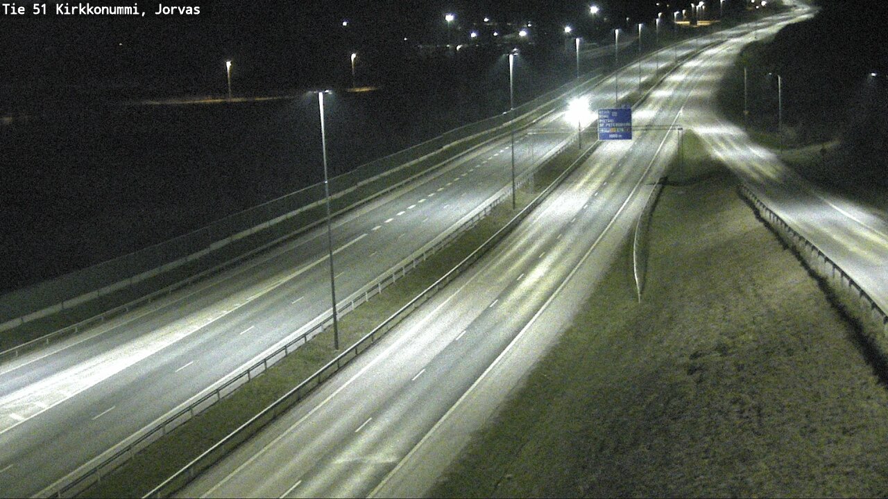 Weather Camera Image Road 51 Kirkkonummi, Jorvas, Kirkkonummi, Uusimaa