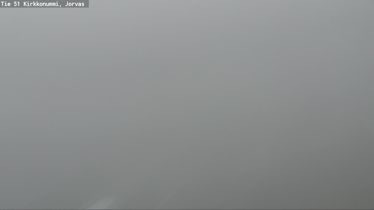 Weather Camera Image Väg 51 Kyrkslätt, Jorvas, Kirkkonummi, Uusimaa