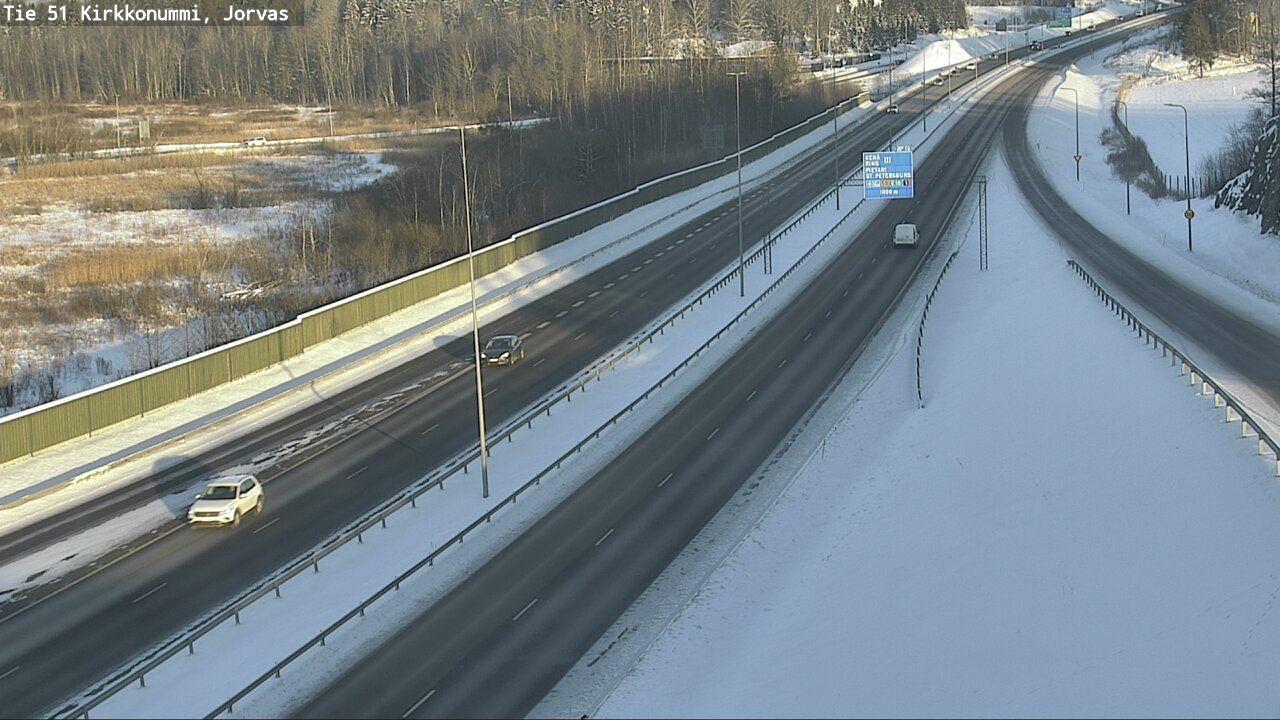 Kelikamerat Kuva Tie 51 Kirkkonummi, Jorvas, Kirkkonummi, Uusimaa