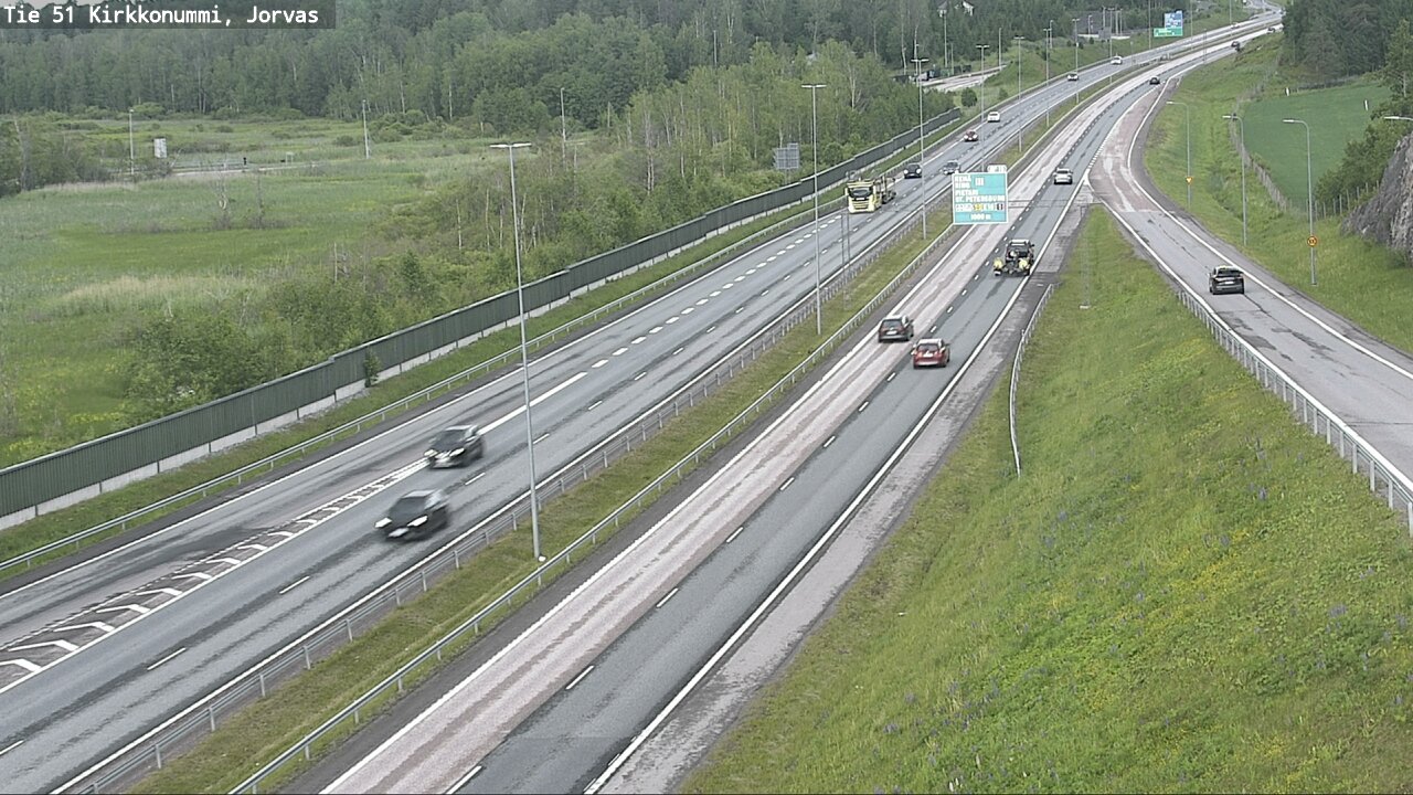 Kelikamerat Kuva Tie 51 Kirkkonummi, Jorvas, Kirkkonummi, Uusimaa