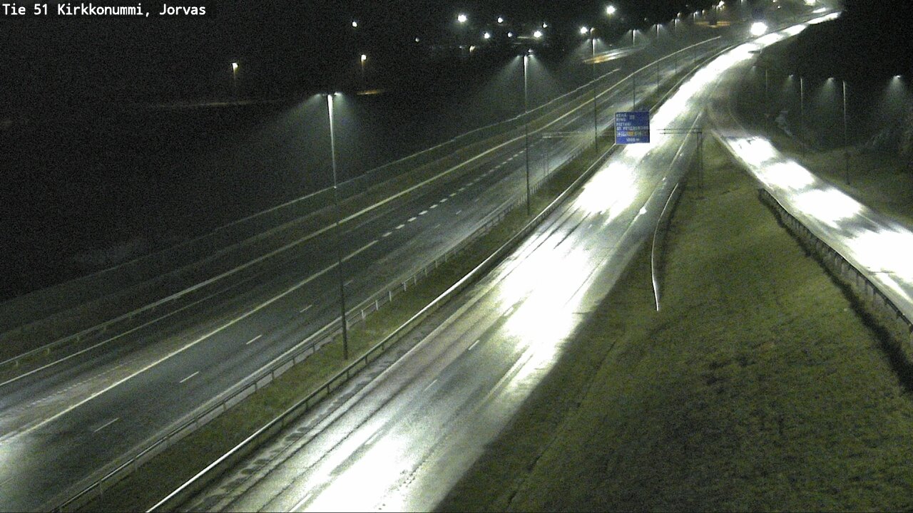 Weather Camera Image Väg 51 Kyrkslätt, Jorvas, Kirkkonummi, Uusimaa