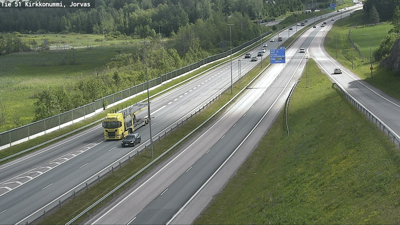 Kelikamerat Kuva Tie 51 Kirkkonummi, Jorvas, Kirkkonummi, Uusimaa