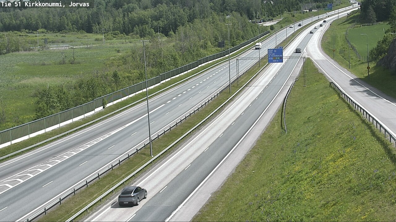 Kelikamerat Kuva Tie 51 Kirkkonummi, Jorvas, Kirkkonummi, Uusimaa