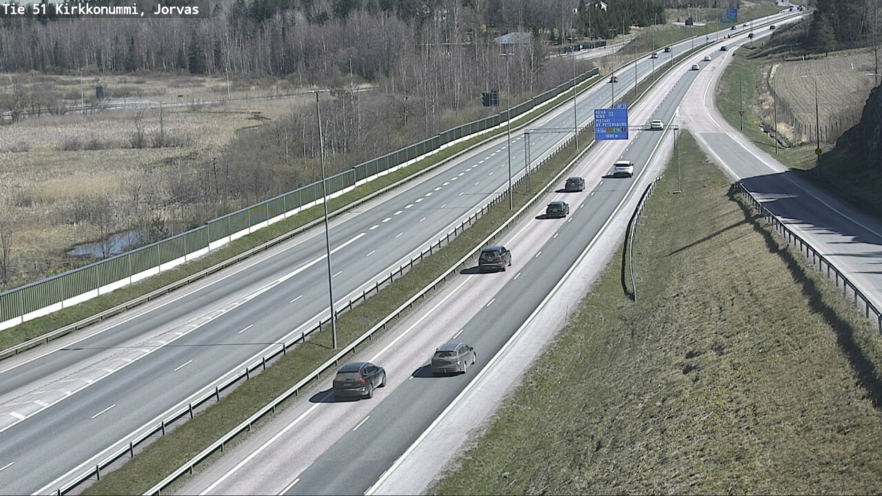 Kelikamerat Kuva Tie 51 Kirkkonummi, Jorvas, Kirkkonummi, Uusimaa