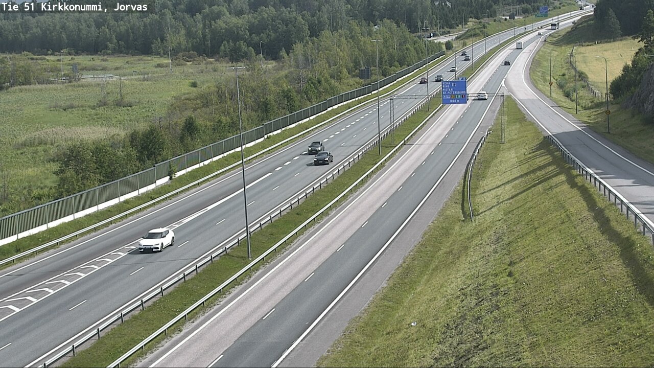 Kelikamerat Kuva Tie 51 Kirkkonummi, Jorvas, Kirkkonummi, Uusimaa