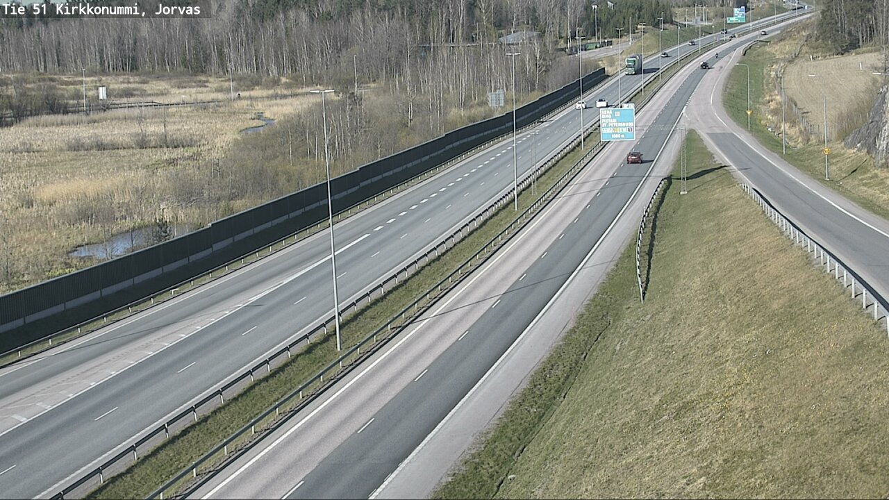 Kelikamerat Kuva Tie 51 Kirkkonummi, Jorvas, Kirkkonummi, Uusimaa