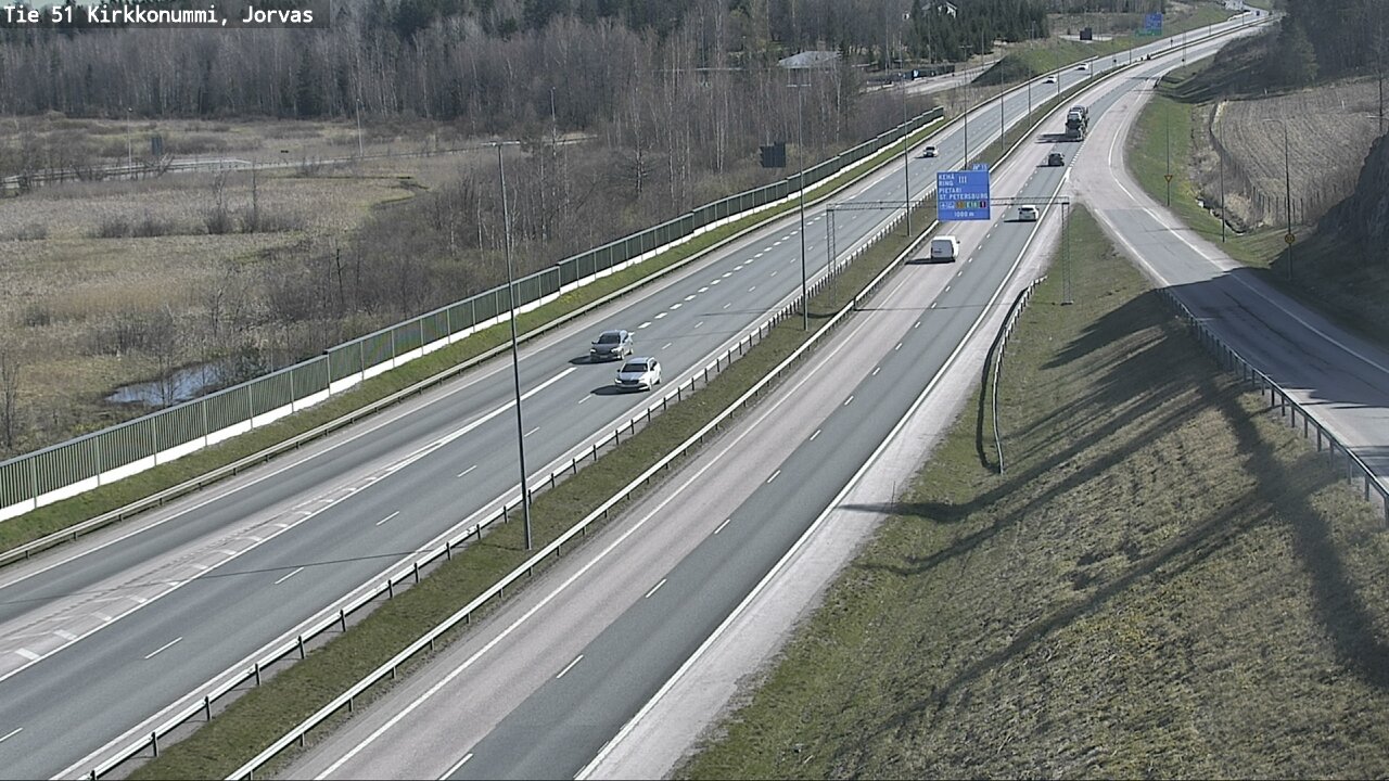 Kelikamerat Kuva Tie 51 Kirkkonummi, Jorvas, Kirkkonummi, Uusimaa