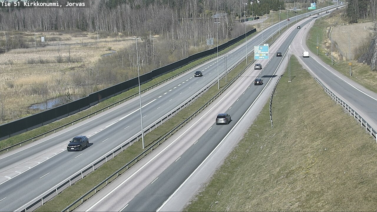 Kelikamerat Kuva Tie 51 Kirkkonummi, Jorvas, Kirkkonummi, Uusimaa