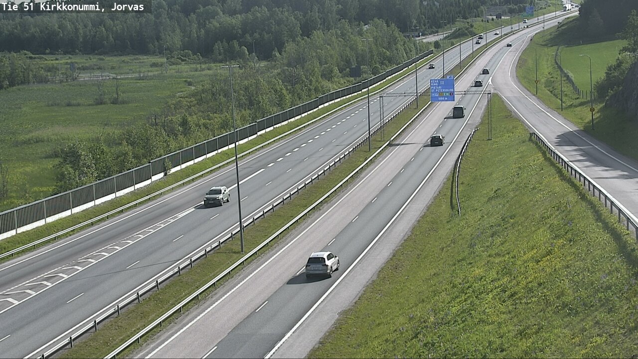 Kelikamerat Kuva Tie 51 Kirkkonummi, Jorvas, Kirkkonummi, Uusimaa