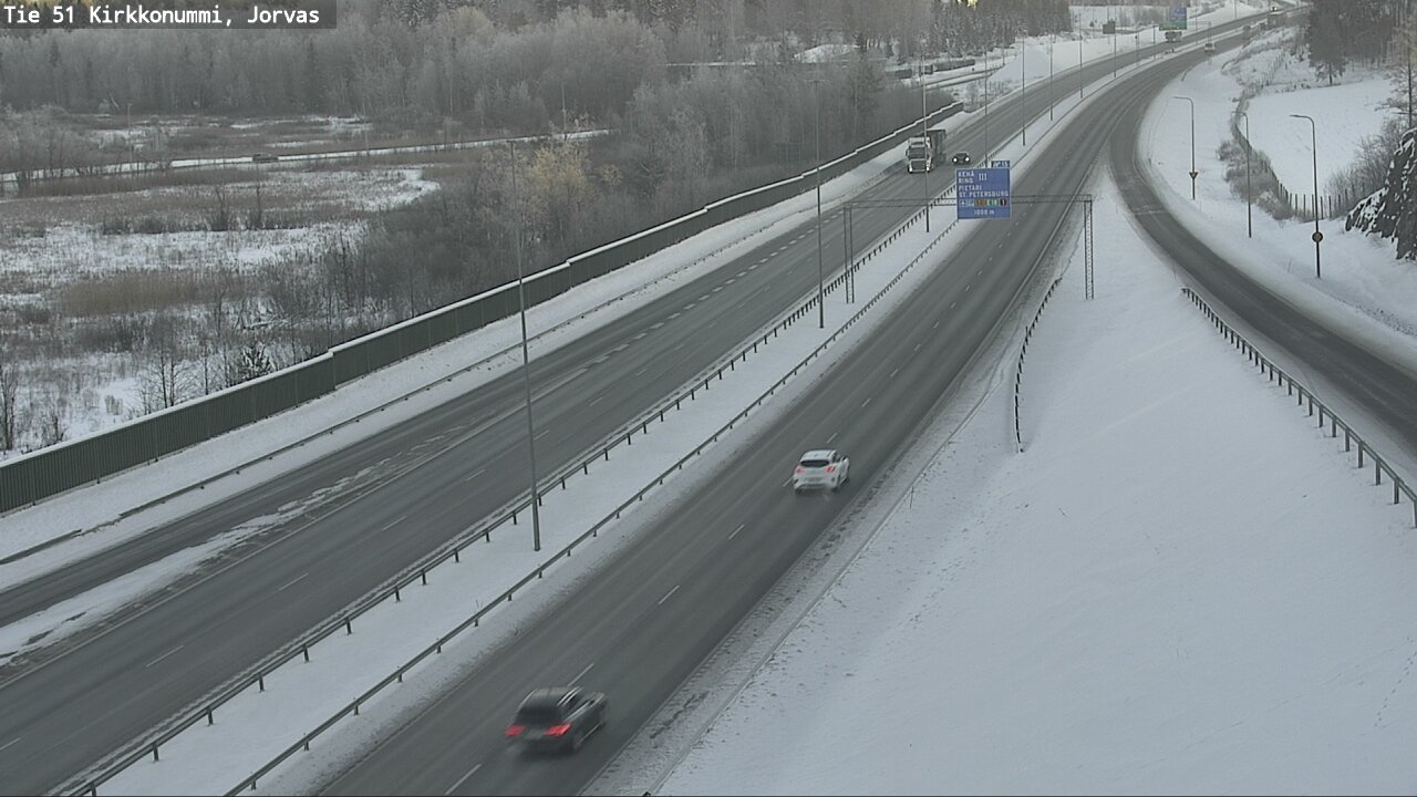 Kelikamerat Kuva Tie 51 Kirkkonummi, Jorvas, Kirkkonummi, Uusimaa