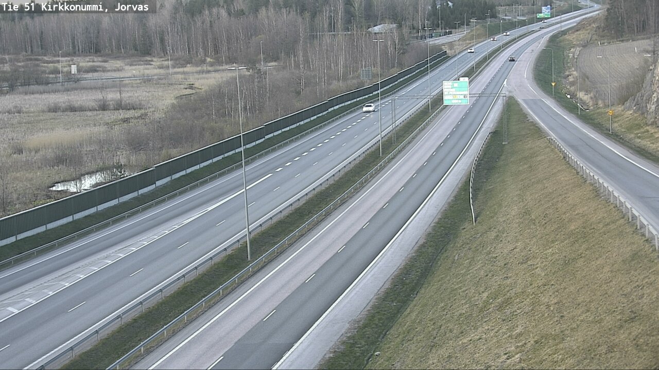 Kelikamerat Kuva Tie 51 Kirkkonummi, Jorvas, Kirkkonummi, Uusimaa