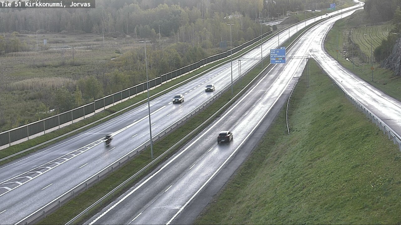 Weather Camera Image Road 51 Kirkkonummi, Jorvas, Kirkkonummi, Uusimaa