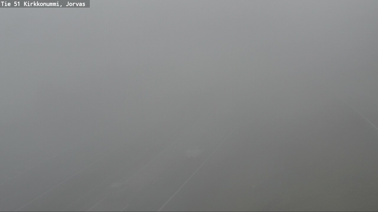Weather Camera Image Väg 51 Kyrkslätt, Jorvas, Kirkkonummi, Uusimaa