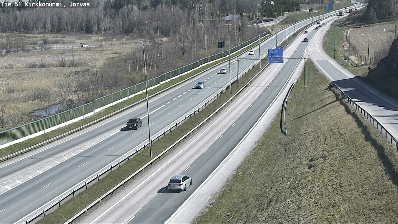 Kelikamerat Kuva Tie 51 Kirkkonummi, Jorvas, Kirkkonummi, Uusimaa