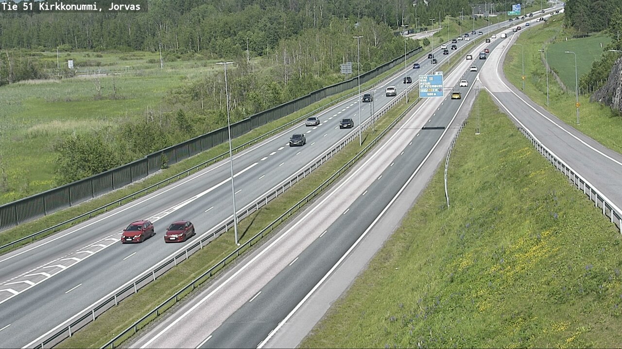 Kelikamerat Kuva Tie 51 Kirkkonummi, Jorvas, Kirkkonummi, Uusimaa