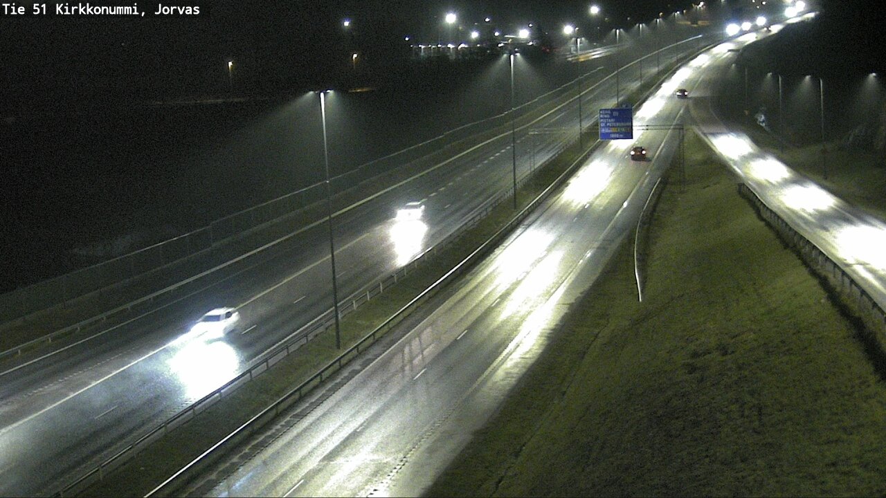Weather Camera Image Väg 51 Kyrkslätt, Jorvas, Kirkkonummi, Uusimaa