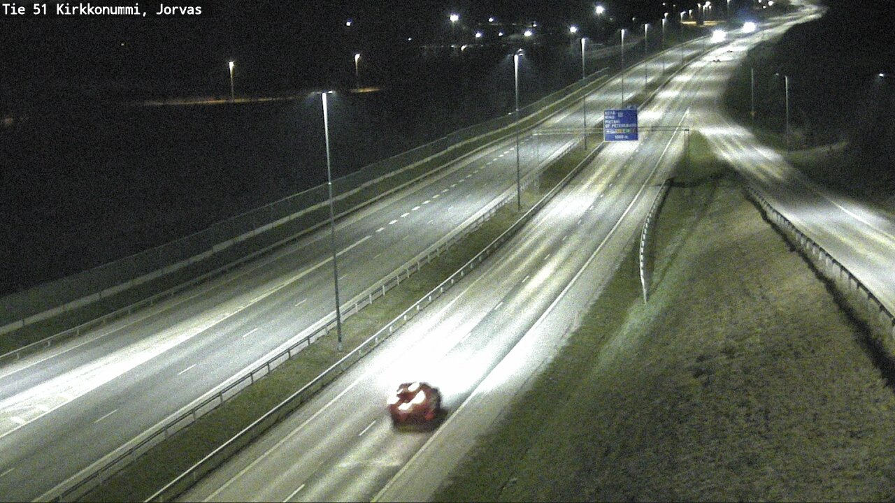 Weather Camera Image Road 51 Kirkkonummi, Jorvas, Kirkkonummi, Uusimaa