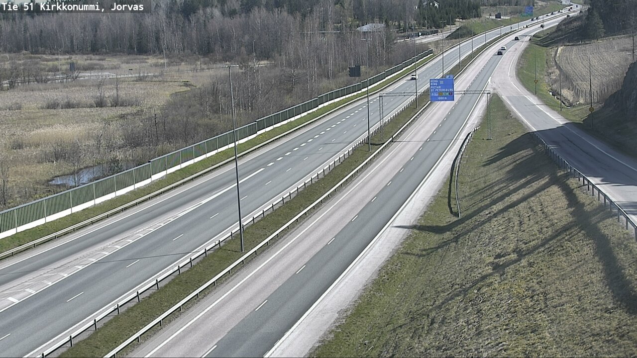 Kelikamerat Kuva Tie 51 Kirkkonummi, Jorvas, Kirkkonummi, Uusimaa