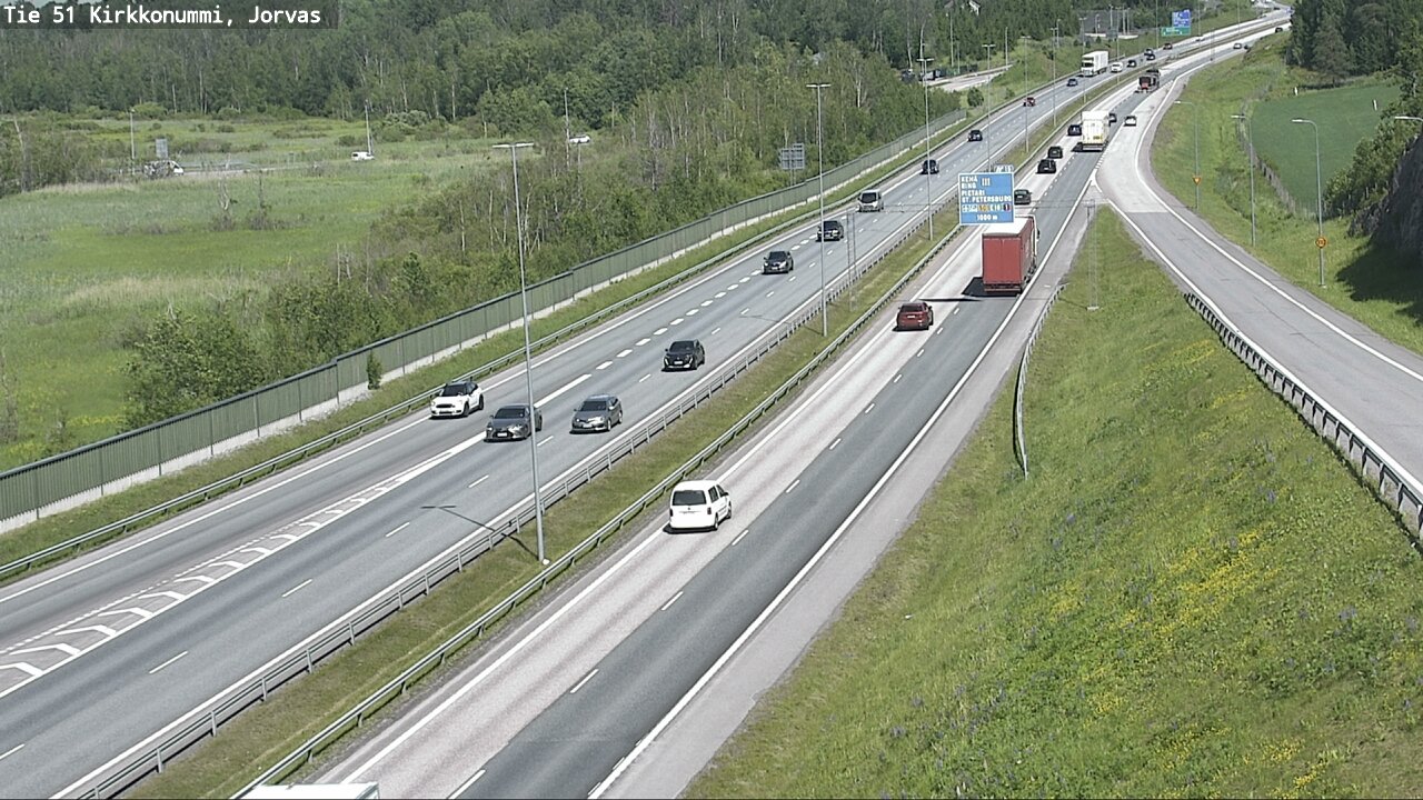 Kelikamerat Kuva Tie 51 Kirkkonummi, Jorvas, Kirkkonummi, Uusimaa