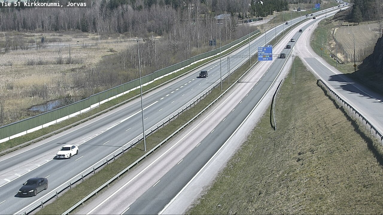 Kelikamerat Kuva Tie 51 Kirkkonummi, Jorvas, Kirkkonummi, Uusimaa