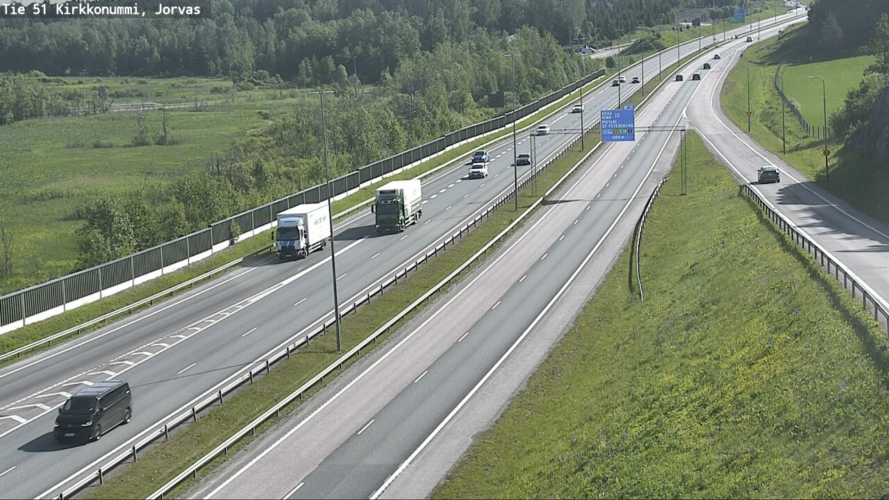 Kelikamerat Kuva Tie 51 Kirkkonummi, Jorvas, Kirkkonummi, Uusimaa