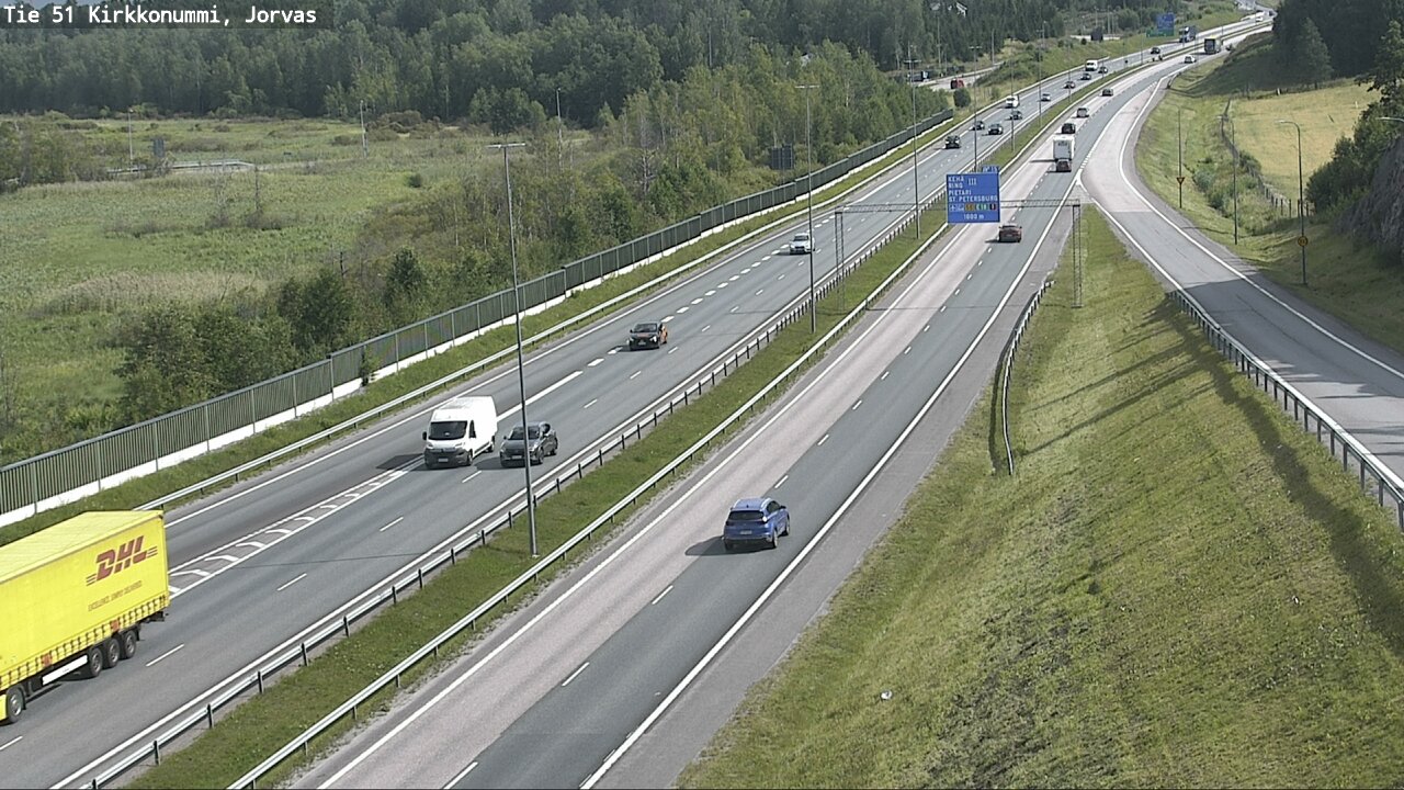 Kelikamerat Kuva Tie 51 Kirkkonummi, Jorvas, Kirkkonummi, Uusimaa